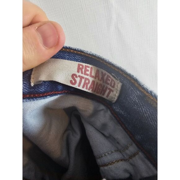 Arizona Jean Co Original Straight Jeans Size 38x29 Actual 37X27 - Picture 6 of 10